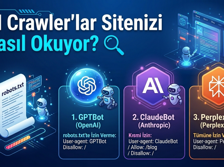 AI Crawler'lar Sitenizi Nasıl Okuyor