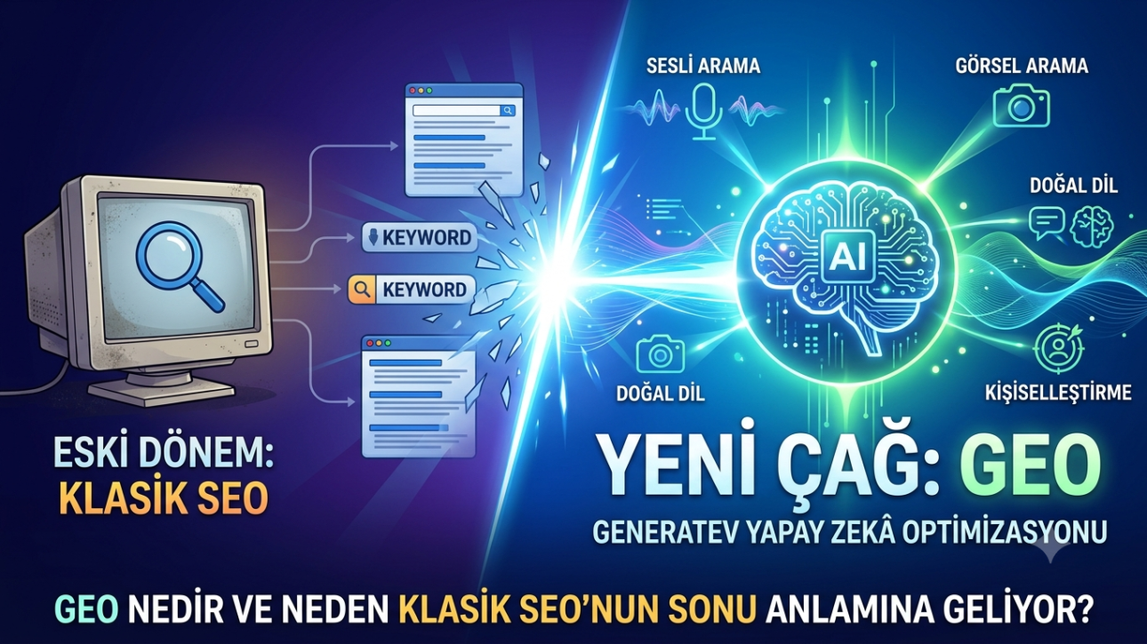 GEO Nedir ve Neden Klasik SEO'nun Sonu Anlamına Geliyor