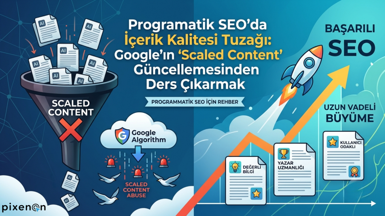 Programatik SEO'da İçerik Kalitesi Tuzağı