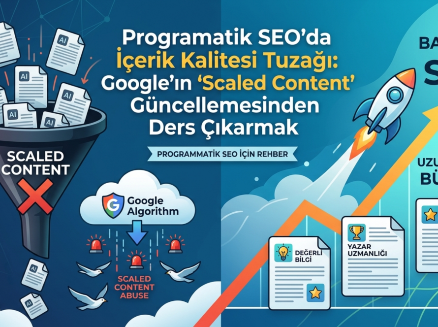 Programatik SEO'da İçerik Kalitesi Tuzağı