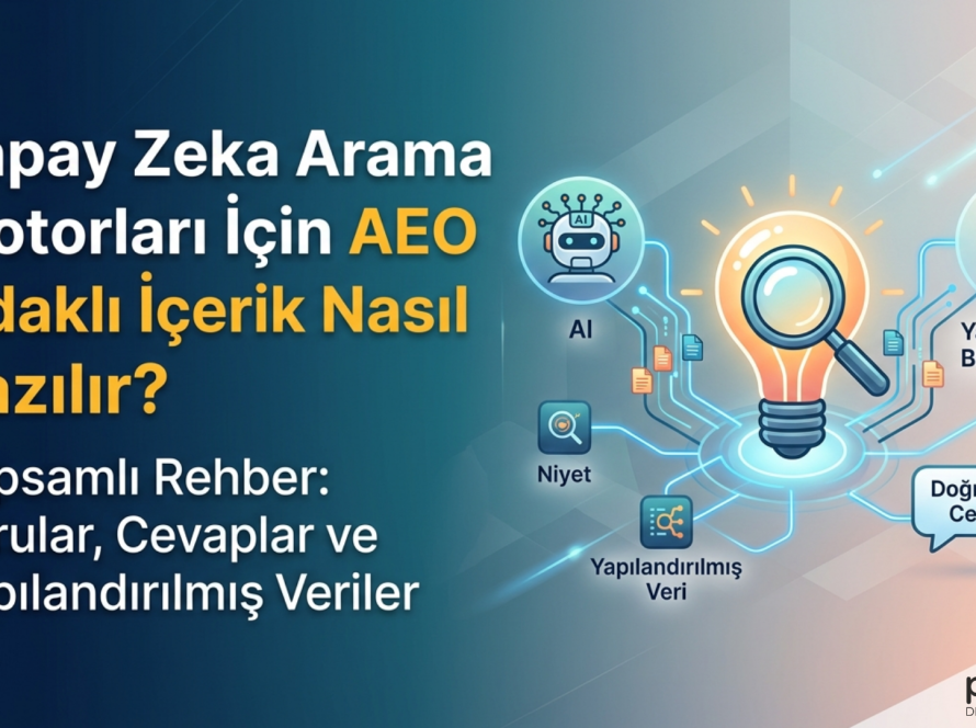 Yapay Zeka Arama Motorları İçin AEO Odaklı İçerik Nasıl Yazılır