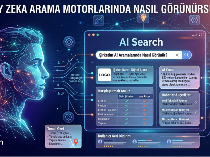 Yapay Zeka Arama Motorlarında Nasıl Görünürsünüz