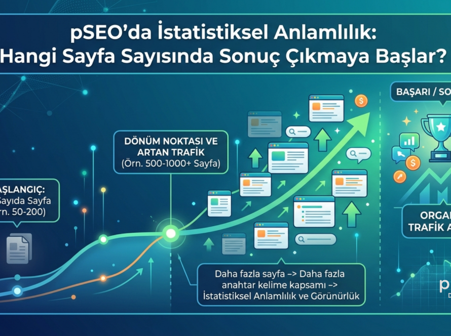 pSEO'da İstatistiksel Anlamlılık