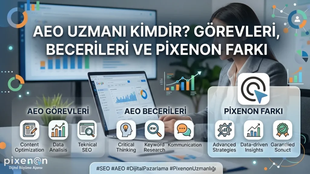 AEO Uzmanı Kimdir? Görevleri, Becerileri ve Pixenon Farkı