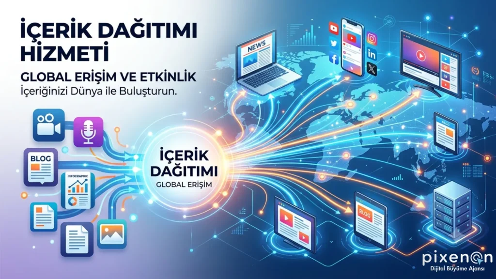İçerik Dağıtımı Hizmeti | Pixenon