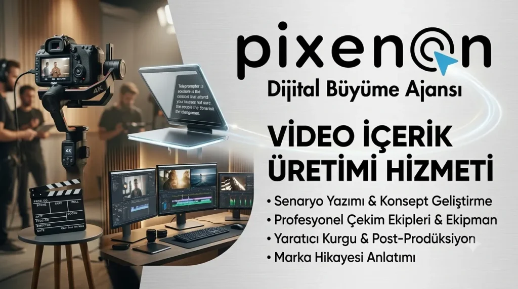 Video İçerik Üretimi Hizmeti | Pixenon
