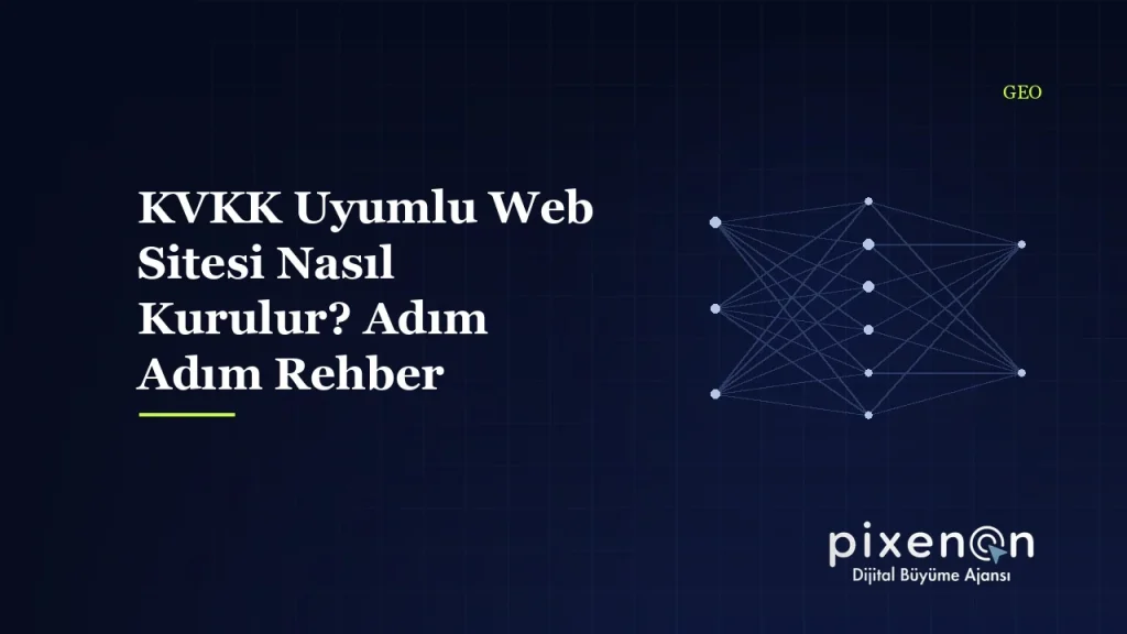 KVKK uyumlu web sitesi