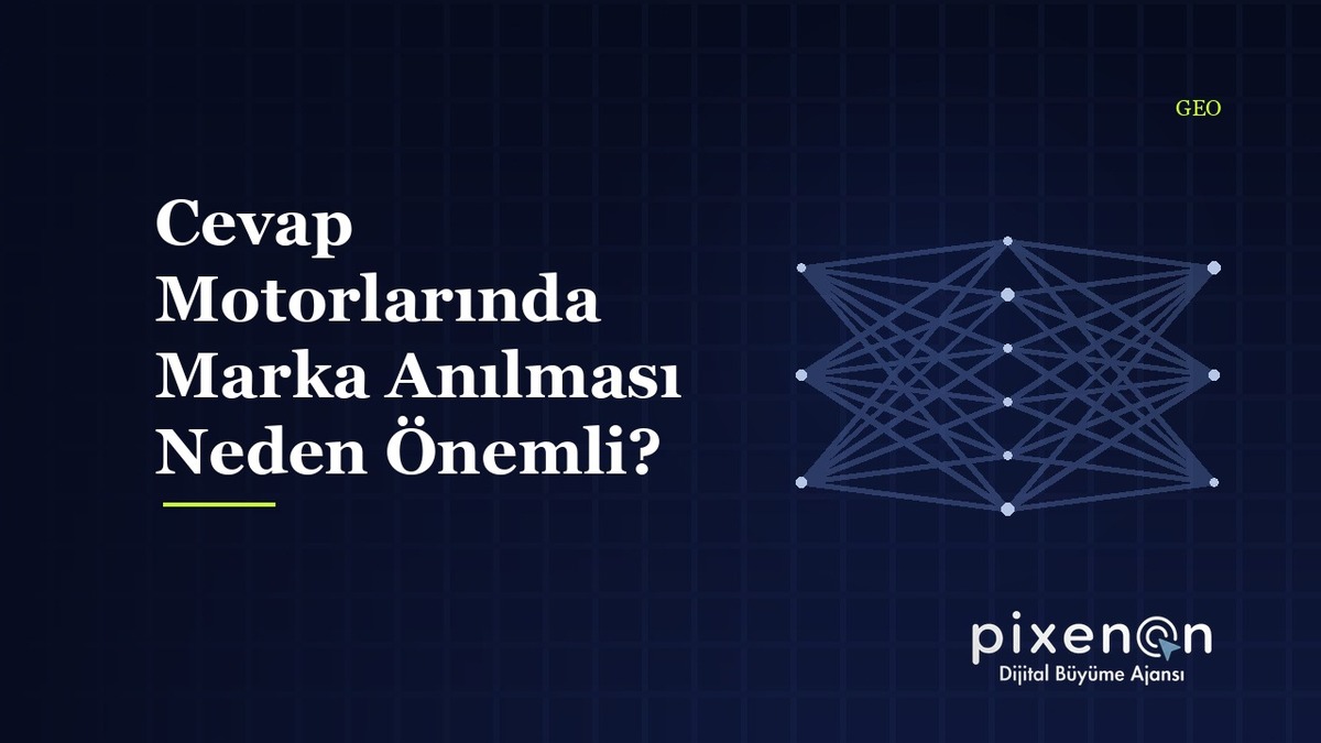 Cevap Motorlarında Marka Anılması Neden Önemli? Markanızı Yapay Cevap Motorlarında Marka Anılması Neden Önemli?